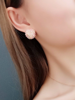 Елегантни обеци Cristal Flower - Image 3