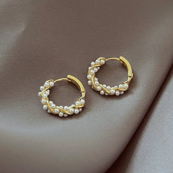 Перлени обеци - Delicate Pearl - Image 7
