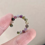 Пръстен от лечебен кристал RAINBOW TOURMALINE - Image 5