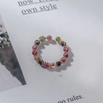 Пръстен от лечебен кристал RAINBOW TOURMALINE - Image 8