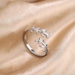omo bg elegant cubic zirconia olive leaf 11