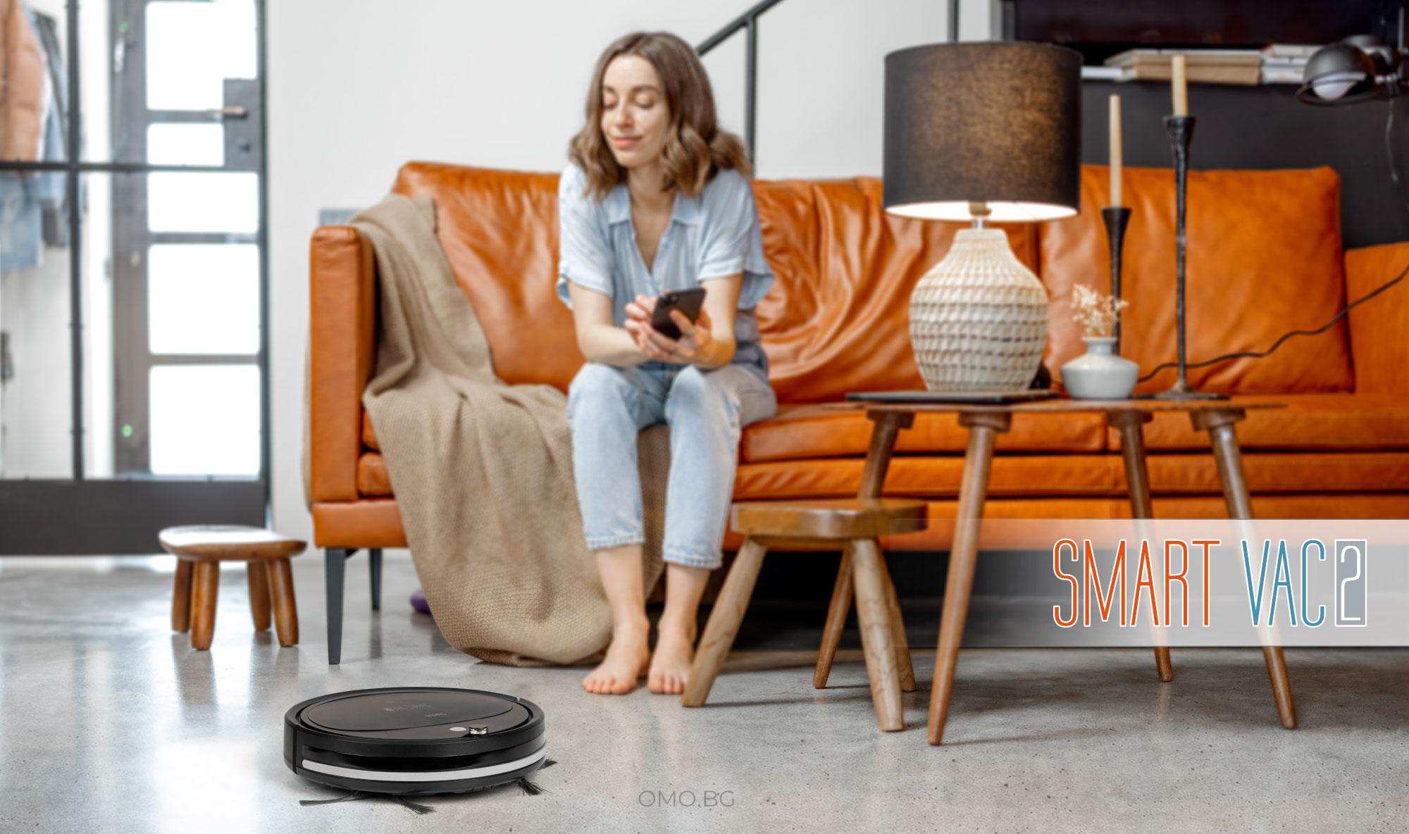 omobg avtomatichen robot prahosmukachka smart vac2 i54465 753