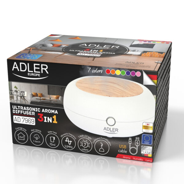 omobg aroma difuzer s ultrazvuk i led podsvetka 3v1 i57648 729