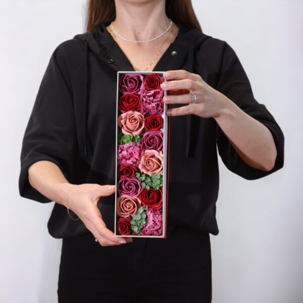 omobg butikova kutiq sus sapuneni cvetq red roses i56875 695