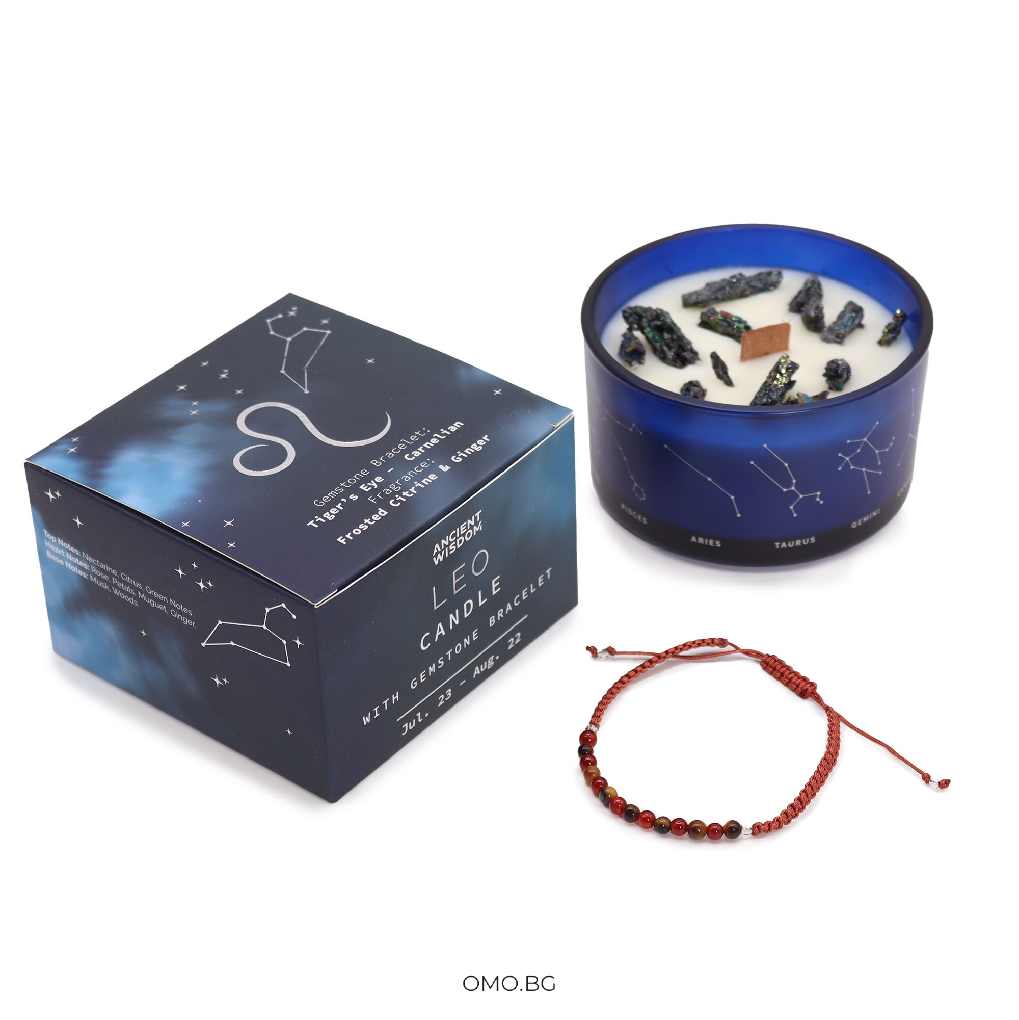 omobg komplekt zodiakalna aromatna svesht s estestveni kamuni i grivna za zodia luv i58332 384 omobg komplekt zodiakalna aromatna svesht s estestveni kamuni i grivna za zodia luv i58332 384