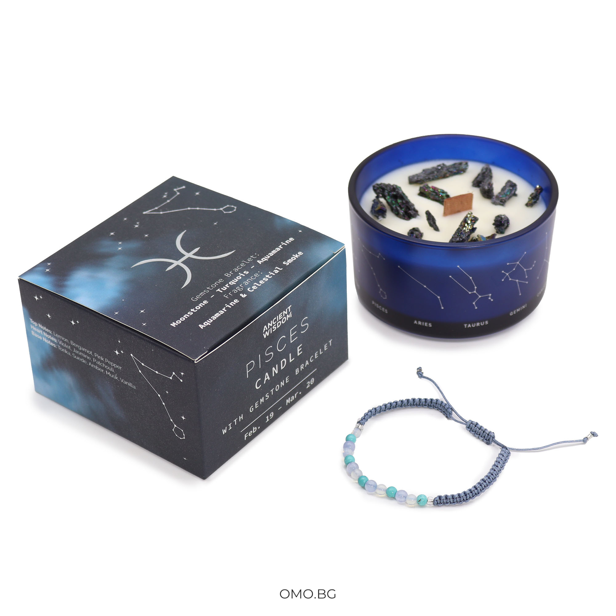 omobg komplekt zodiakalna aromatna svesht s estestveni kamuni i grivna za zodia ribi i58291 110 omobg komplekt zodiakalna aromatna svesht s estestveni kamuni i grivna za zodia ribi i58291 110