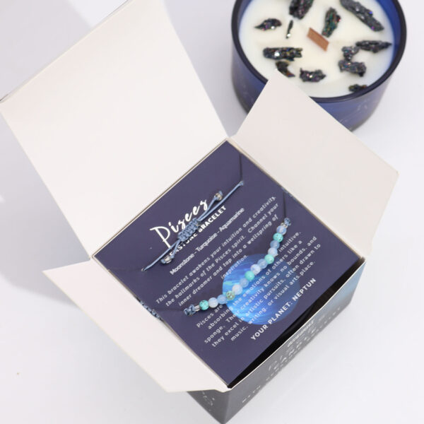 omobg komplekt zodiakalna aromatna svesht s estestveni kamuni i grivna za zodia ribi i58291 669