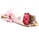 omobg luksozen mini buket ot sapuneni karamfili little pink clove i56986 597