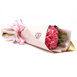 omobg luksozen mini buket ot sapuneni karamfili little pink clove i56986 597