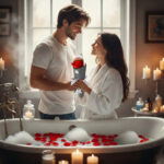omobg luksozen mini buket ot sapuneni rozi little red rose i56911 100