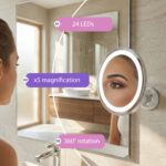 omobg ogledalo za banq s uvelichenie 5x i led svetlina i57033 146