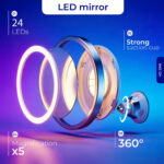 omobg ogledalo za banq s uvelichenie 5x i led svetlina i57033 589