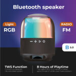 omobg prenosima bluetooth kolonka s podsvetka s radio i sd karta i56912 334