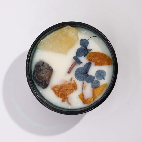 omobg aromatna svesht s estestveni cvetq i kristali s poslanie svetlina i61303 924