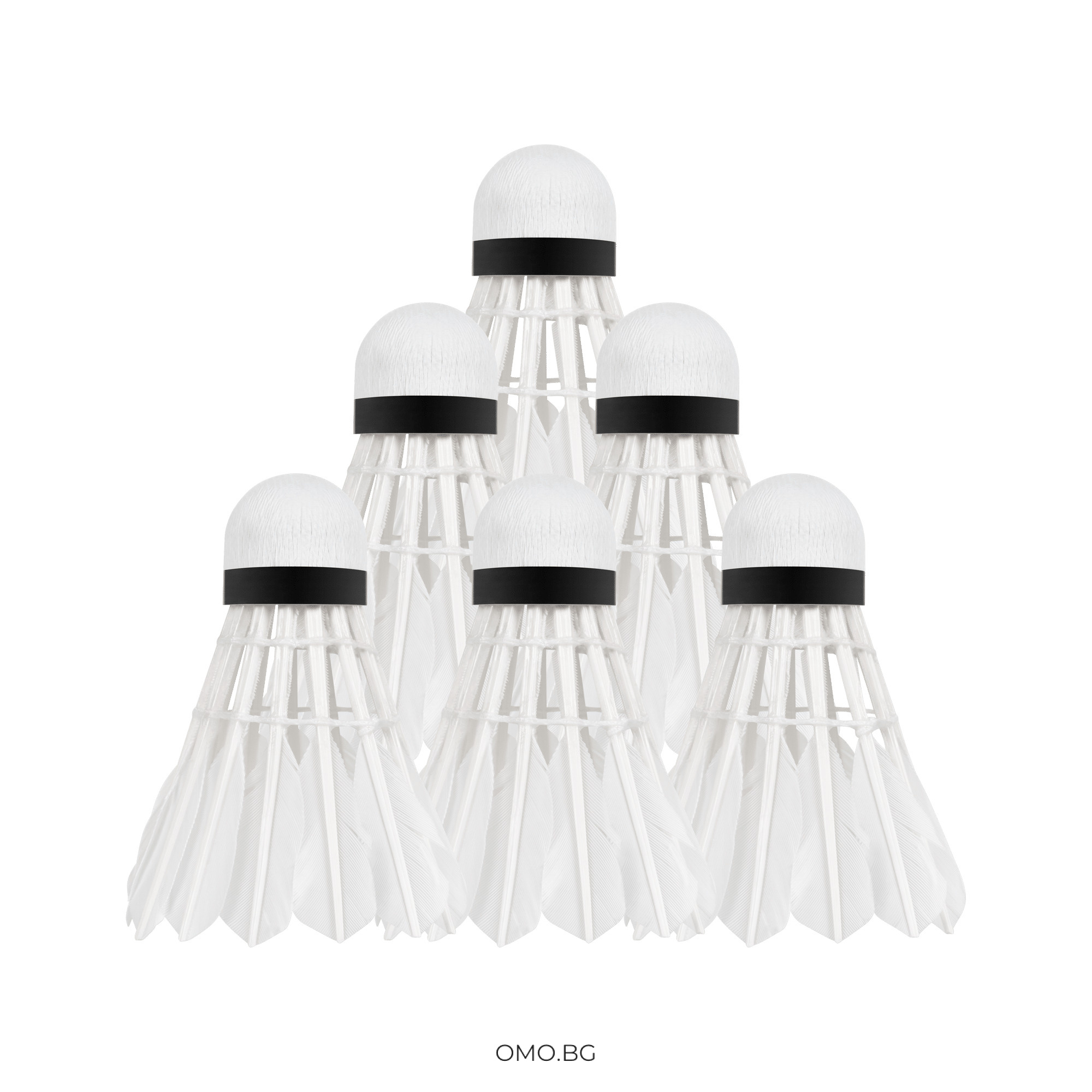 omobg badminton federbal perca s gushi pera 6 broq komplekt i61942 300 omobg badminton federbal perca s gushi pera 6 broq komplekt i61942 300