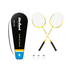 omobg komplekt za badminton federbal ot olekoten aluminii i 3 perca i61932 663
