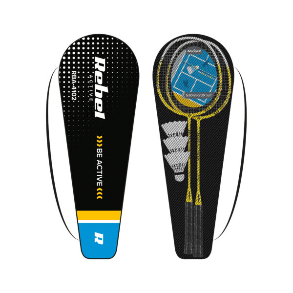 omobg komplekt za badminton federbal ot olekoten aluminii i 3 perca i61932 832
