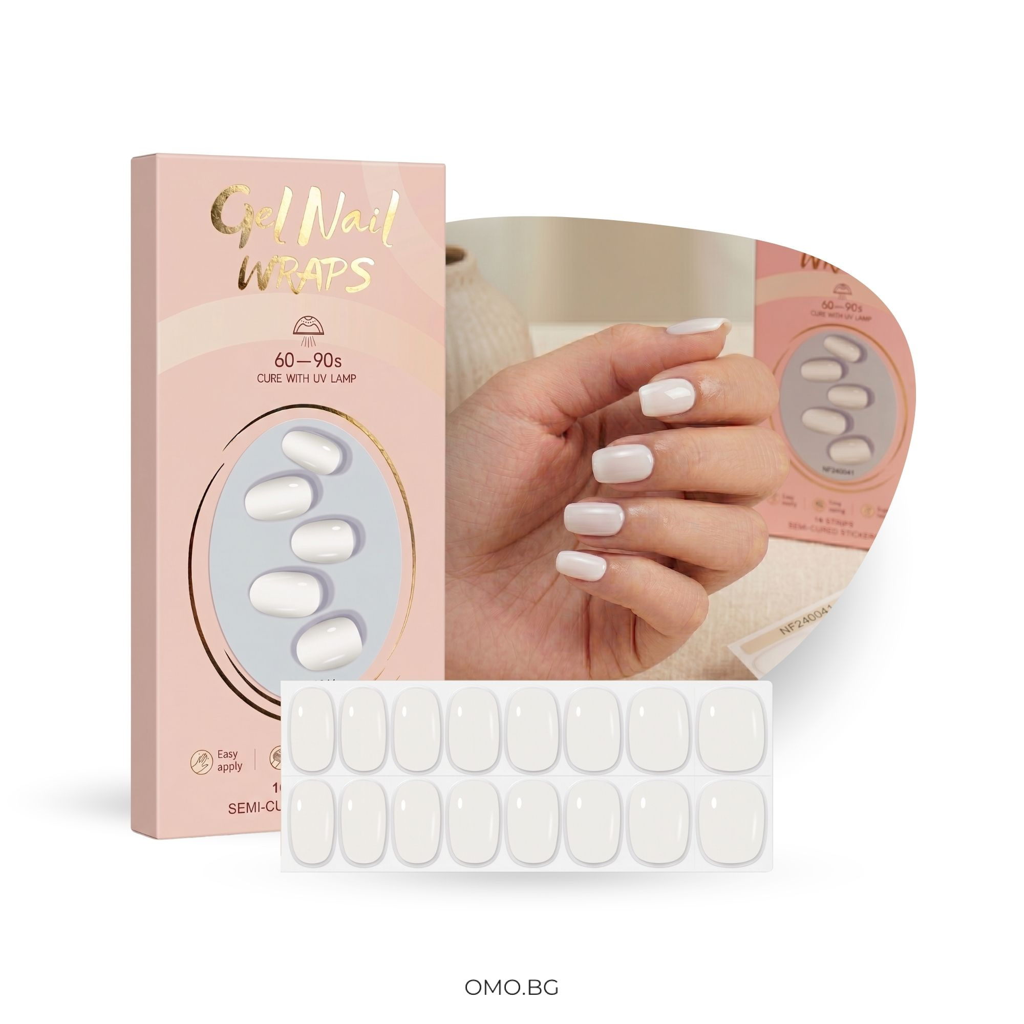 omobg uv gel lak lenti za nokti dulgotraini bqla perla i63551 741 omobg uv gel lak lenti za nokti dulgotraini bqla perla i63551 741