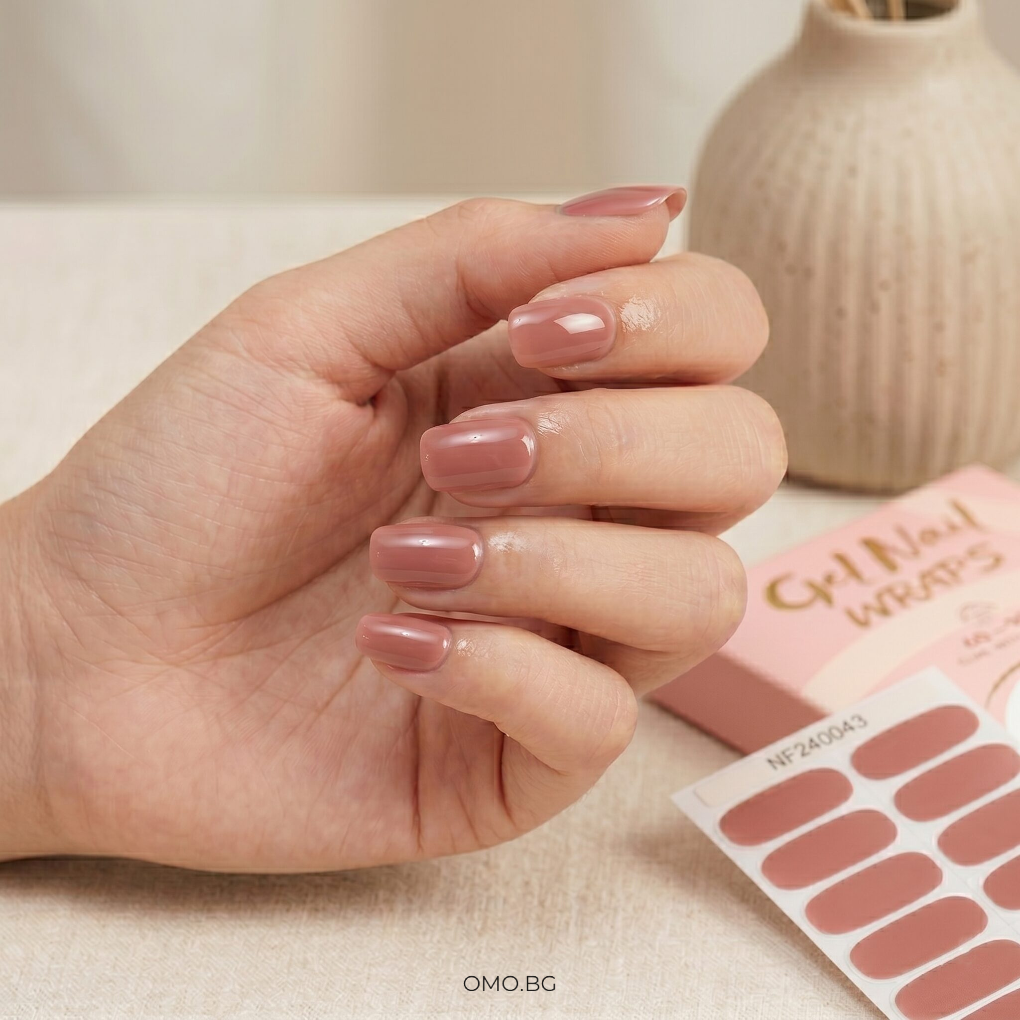 omobg uv gel lak lenti za nokti dulgotraini pepel ot rozi i63637 792