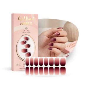 omobg uv gel lak lenti za nokti dulgotraini vishnevo ombre i63647 358