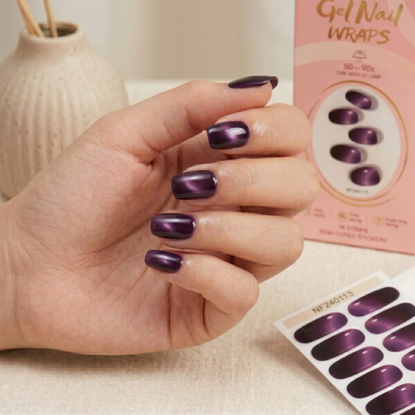omobg uv gel lak lenti za nokti dulgotraini zvezden ametist i63651 231