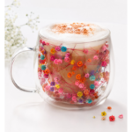 omobg chasha s termo stuklo dvoini steni s estestveni cvetq mnogocvetna gipsofila 300ml i68491 546