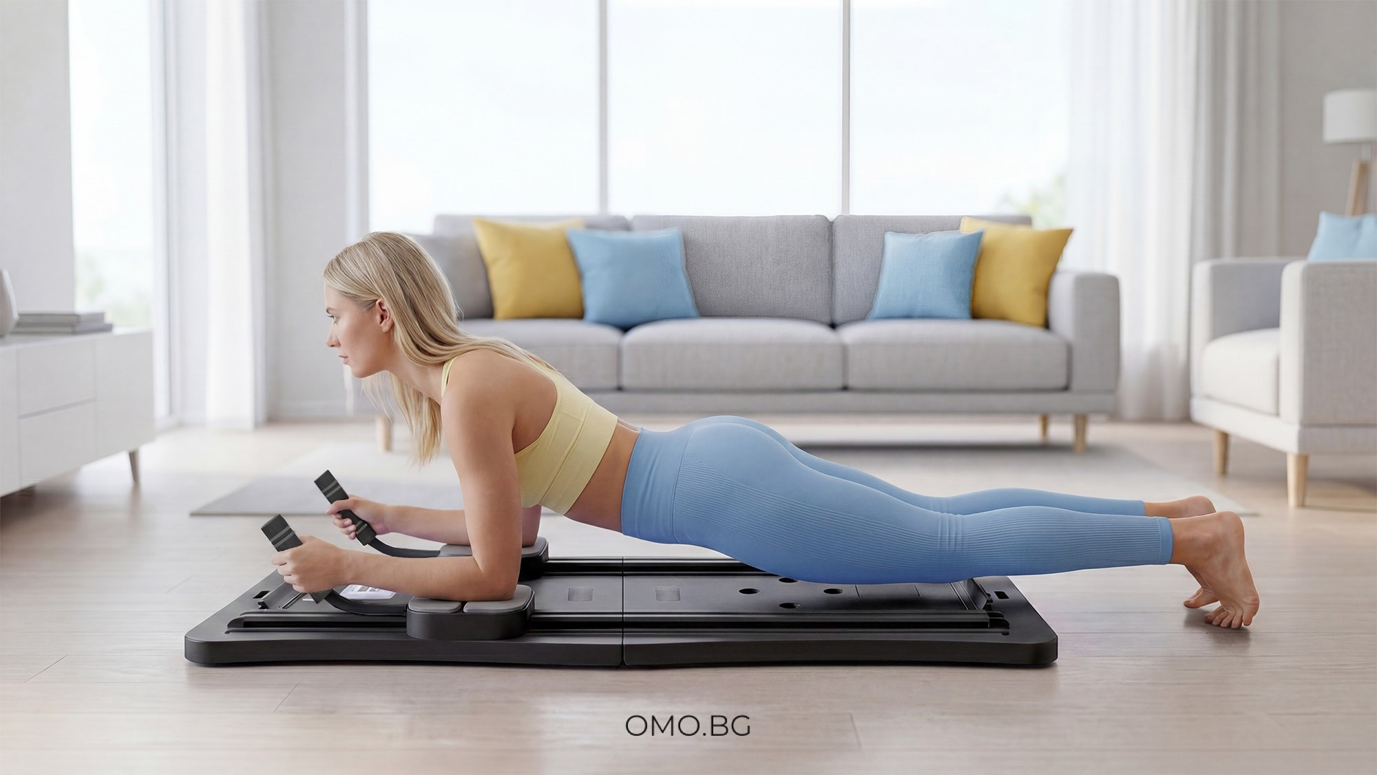 omobg komplekt za domashen pilates 9 v 1 mnogofunkcionalen fitnes ured i70354 970